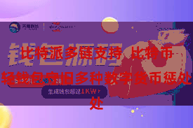 比特派多链支持  比特币轻钱包守旧多种数字货币惩处